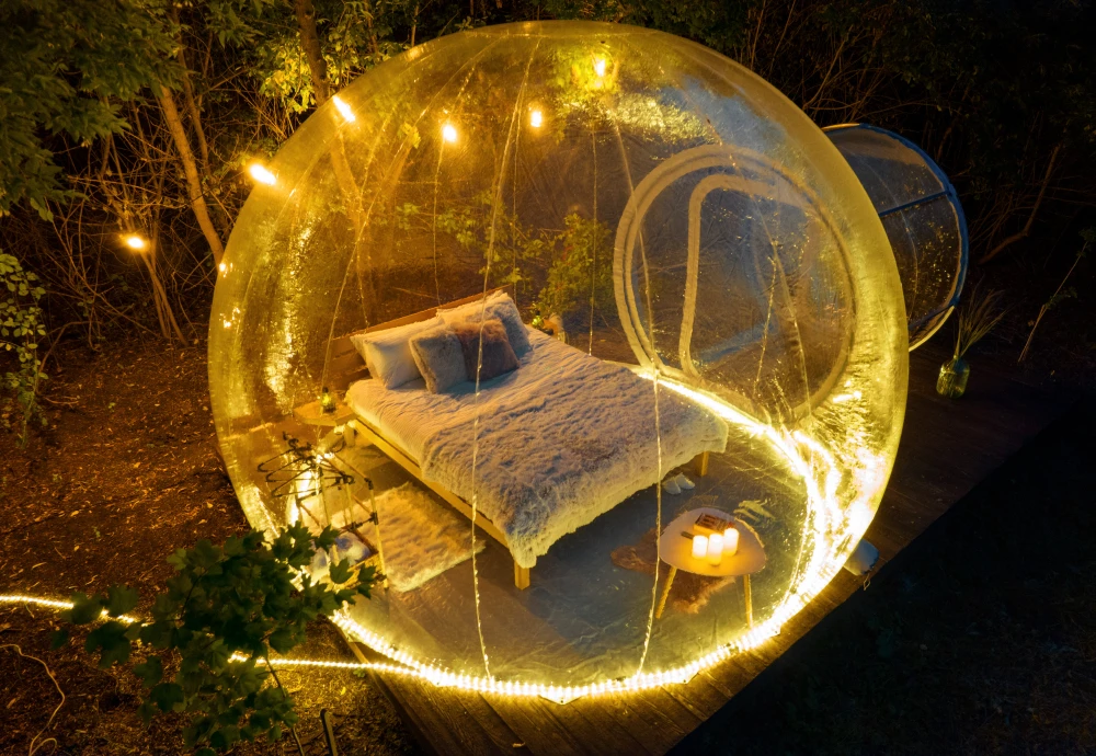 luxury bubble tent