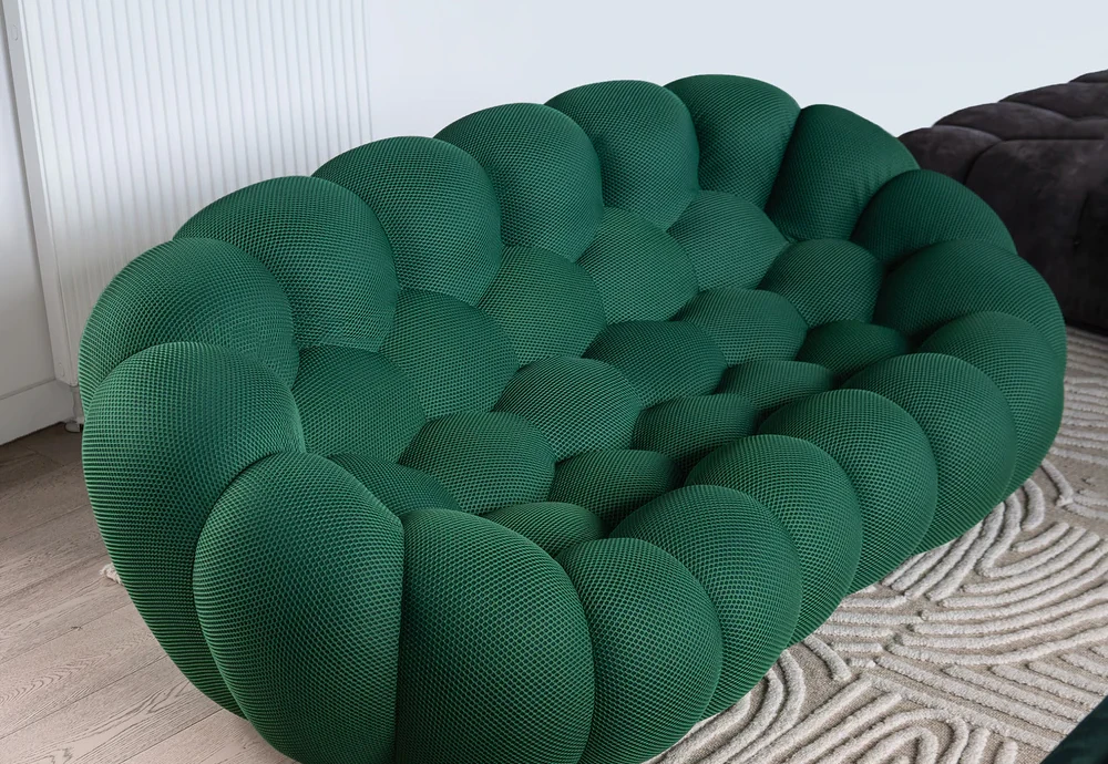 bubble sofa green